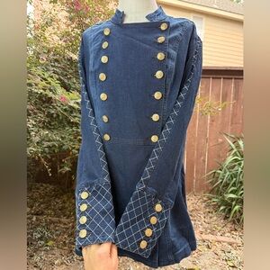 VENUS Denim Jacket with Classic Stitching